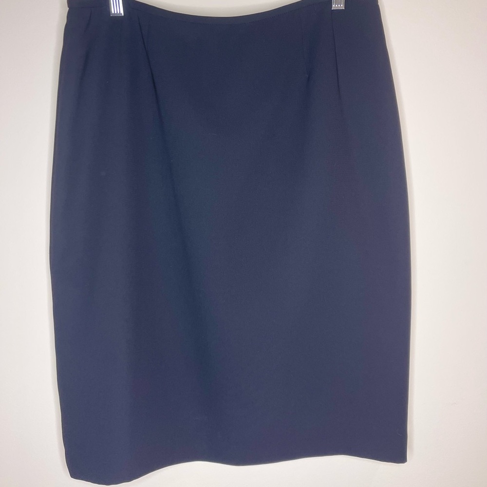 Jones Studios Black Mini Skirt Size 14P